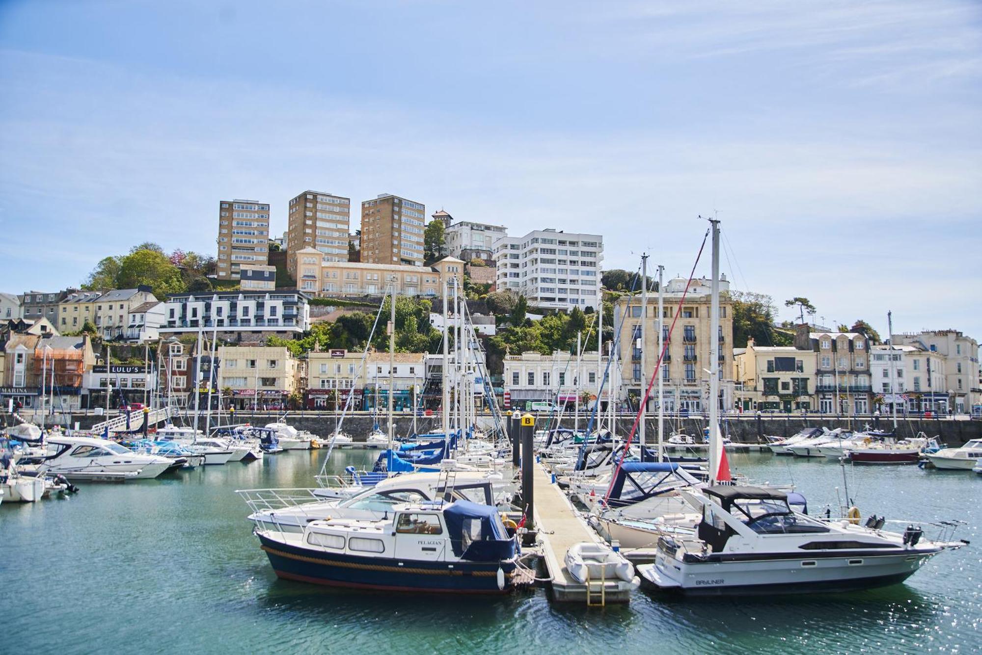 Harbour Breeze - Contemporary Waterside Bolthole On Torquay'S Iconic Marinaアパートメント エクステリア 写真